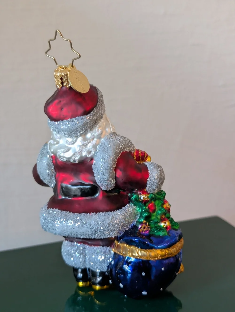 Christopher Radko festive glass